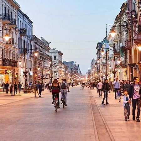 Ekskluzywny Penthouse Z Ogrodem W Centrum Lodzi Buitenkant foto