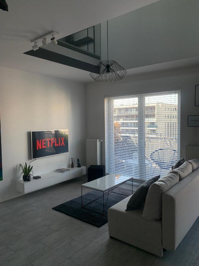 Ekskluzywny Penthouse Z Ogrodem W Centrum Lodzi Buitenkant foto