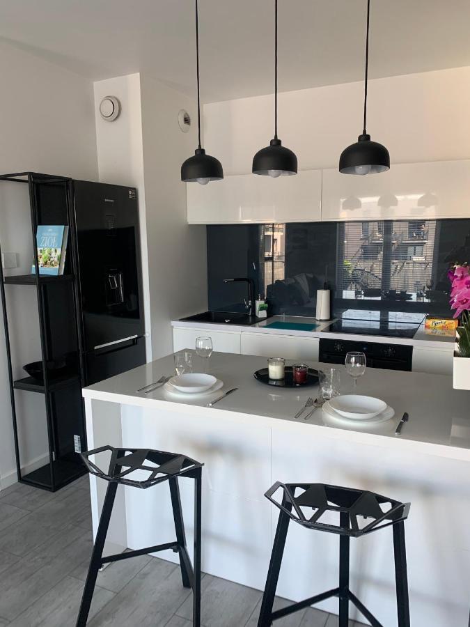 Ekskluzywny Penthouse Z Ogrodem W Centrum Lodzi Buitenkant foto