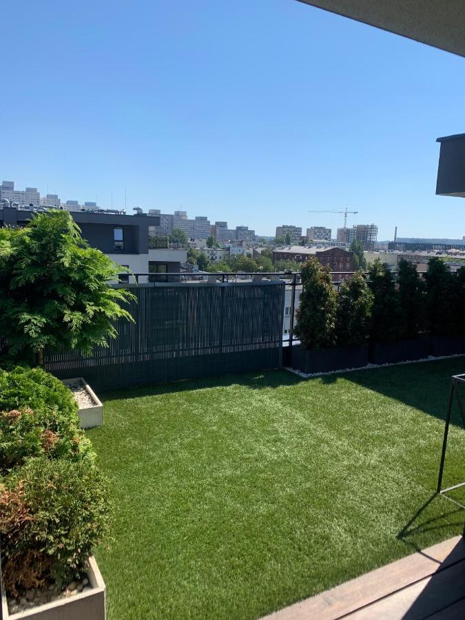 Ekskluzywny Penthouse Z Ogrodem W Centrum Lodzi Buitenkant foto